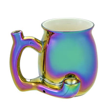 electroplated Iridescent Roast & Toast mug