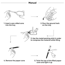 TIGER pre-rolled cone loader