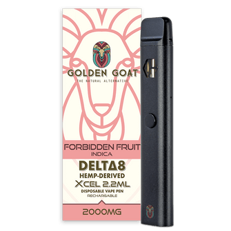 Delta-8 THC Vape Device, 2000mg, Rechargeable/Disposable - Forbidden Fruit