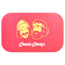 Cheech & Chong x Pulsar Magnetic Rolling Tray Lid - Red Faces / 11"x7"