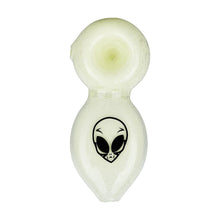 Alien Tech Glow In The Dark Glass Pipe - 3.5"