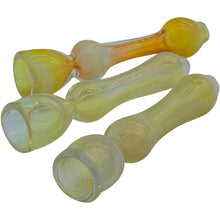 LA Pipes "Chill Fumes" Silver Fumed Chillum