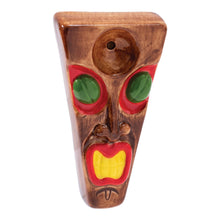 Wacky Bowlz Tiki Ceramic Pipe - 3.5"