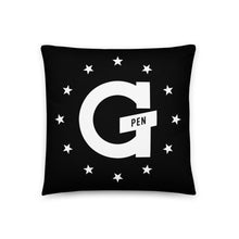 G Pen Throw Pillow