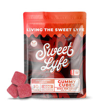 Vegan Gummies 600MG D8+HHC+THCP - Bag - Strawberry Cream