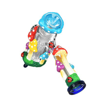 Pulsar Old School Shroom Bubbler Pipe - 8" / 19mm F