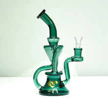 8 Inch Recycler Bong – Diamond Glass