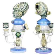 Pulsar Hieroglyph Series High Priestess Water Pipe - 11"/14mm F/Colors Vary