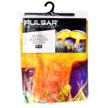 Pulsar Mystical Mushrooms Tapestry