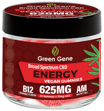 Green Genie Organic CBD Infused Mood Based Vegan Gummies - (625MG - 2500MG)