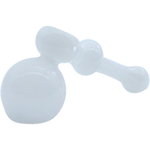 LA Pipes "Ivory Hammer" Glass Hammer Bubbler Pipe