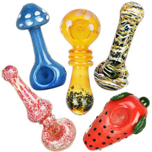 High End Spoon Pipe - 3" - 5" / Assorted - 40PC BUNDLE