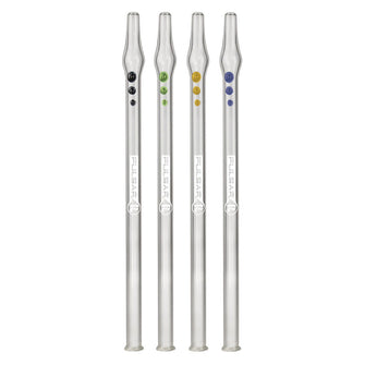 Pulsar Glass Vapor Straw - 10" / Colors Vary