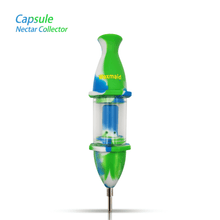 Waxmaid 8" Capsule Silicone Glass Nectar Collector