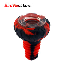 Waxmaid 14mm 18mm Bird Nest Silicone Glass Bowl