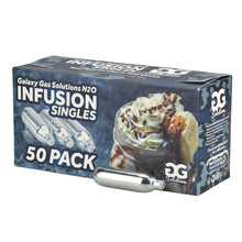 50PC BOX - Galaxy Gas Infusion Cream Chargers