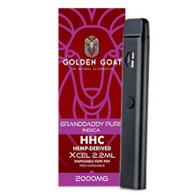 HHC Vape Device, 2000mg, Rechargeable/Disposable - Grand Daddy Purp