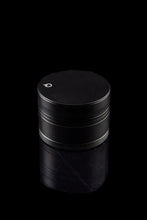 D&J Grinders 3 Piece Small Herb Grinder stainless steel with Built-In Coil Lighter combination 2" x 2"