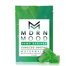 Watermelon - 25mg CBD / 2mg THC (6ct)