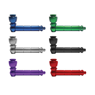 3.25" Aluminum Pipe w/ Lid - Colors Vary