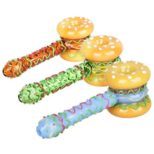 Snack Attack Cheeseburger Hand Pipe - 5.75" / Colors Vary