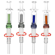 Magic Maker Bubbler Dab Straw - 7.5"/14mm F/Colors Vary