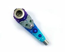 Gadzyl Cat Smoking pipe Gray (DHL express shipping included)