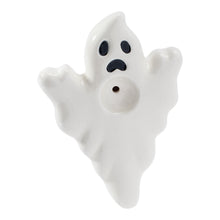 Wacky Bowlz Ghost Ceramic Hand Pipe - 4"