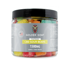 Platinum CBD Gummies 1500mg - Sour Bears