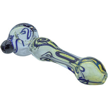 LA Pipes "Painted Warrior Spoon" Glass Pipe