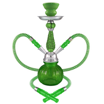 12" Posh 2-Hose Premium Hookah - Colors Vary