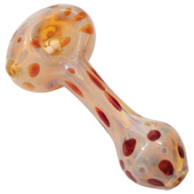 LA Pipes Polka Dot Glass Spoon Pipe