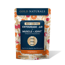 Entourage Δ9 x Muscle + Joint Gummy