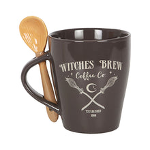 Witch's Brew Coffee Co Mug w/ Ceramic Spoon - 10oz