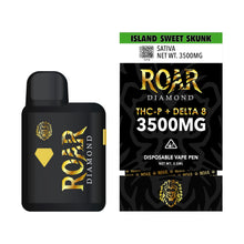 Roar Diamond THC-P + Delta 8 3500MG - Island Sweet Skunk
