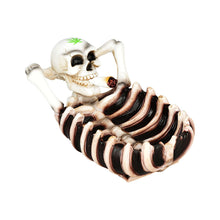 Smoking Skeleton Ashtray - 5.5"x3.5"