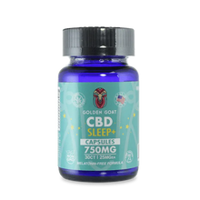 CBD+Sleep Capsules – Broad Spectrum – 750MG – 30ct