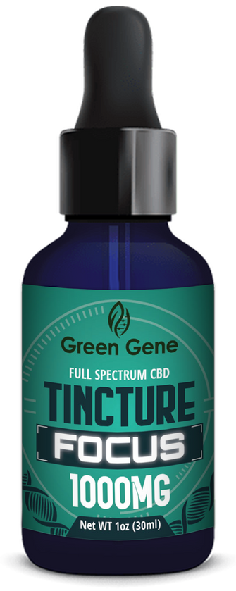 Full Spectrum FOCUS CBD Oil 1000MG or 3000MG (Kosher)