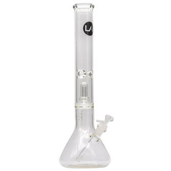 LA Pipes Thick Glass Beaker Showerhead Perc Bong