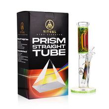 Ritual Smoke - Prism 10" Glass Straight Tube - Lime