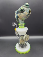 10" Aztec Alien XL Big Brain w/ Stone Showerhead