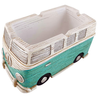 Fujima Hippie Van Polyresin Ashtray - 5.75"x3"