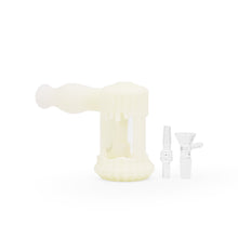 Ritual - 6'' Duality Silicone Dual Use Bubbler - UV Titanium White