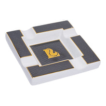 Lucienne Framed Square Ceramic Cigar Ashtray | 7.5"