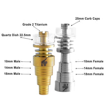 TITANIUM 6 IN 1 HYBRID DAB NAIL