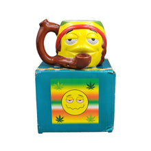 Rasta Emoji Mug Pipe