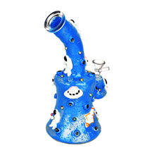 Astronauts 3D Painted Water Pipe - 9.5" / 14mm F