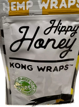 Kong Hemp Natural Organic Herbal Wraps Hippyhoney Flavored (5 Cnt 2 Per Pack)