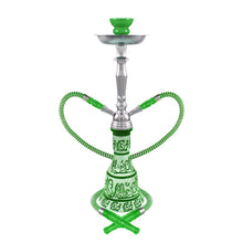 20" Hieros 2-Hose Premium Hookah - Colors Vary