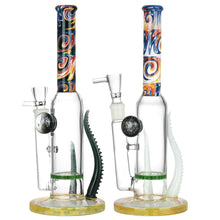 Galaxy Kraken Water Pipe | 9.75" | 14mm F | Colors Vary